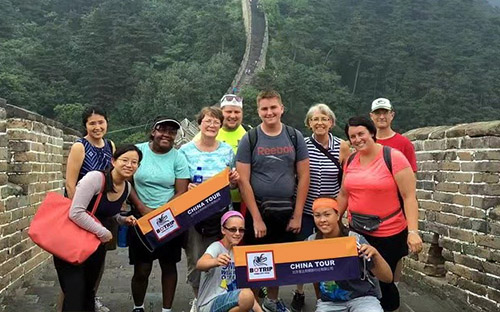 慕田峪长城一日游外宾英文团